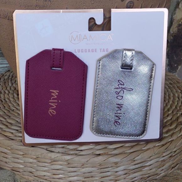‎Miamica Luggage Tags Set - Picture 1 of 5
